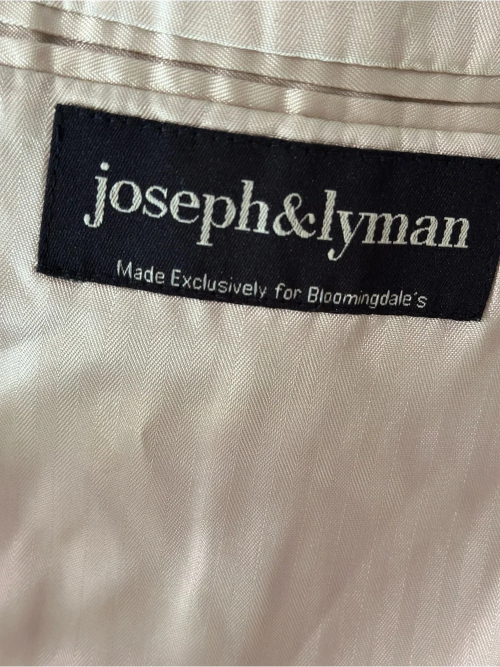 Joseph & Lyman Bloomingdale’s Classic men’s Blazer Jacket 100% cashmere 40 short